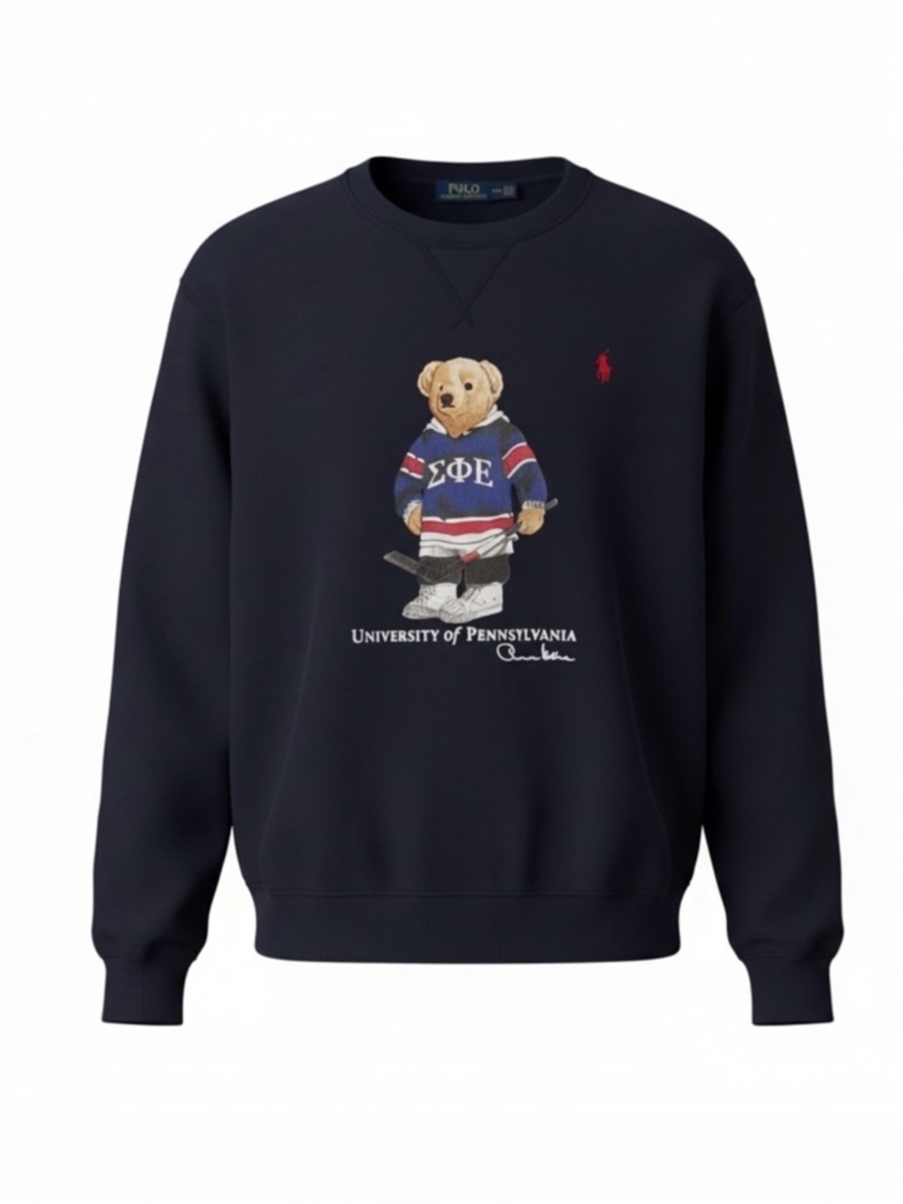 POLO Ralph Lauren University of Pennsylvania Bear Sweatshirt Navy Men’s M